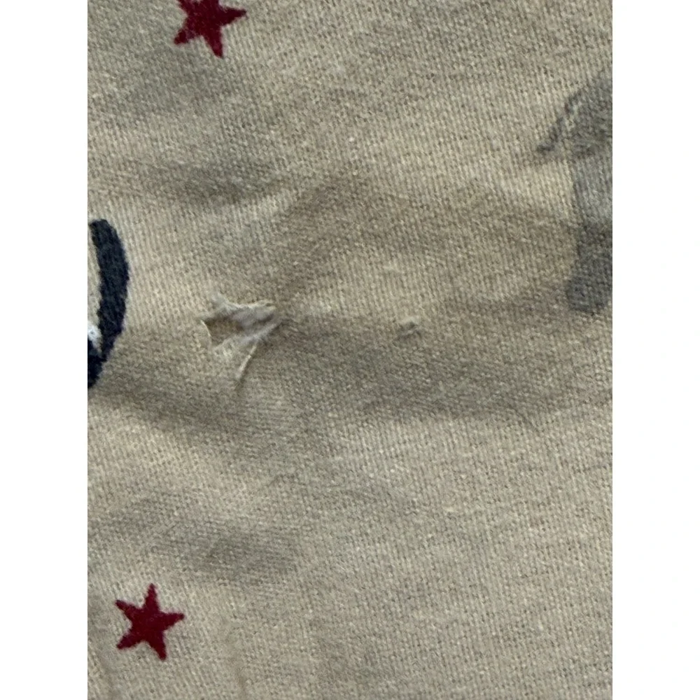 Vintage Lambs & Ivy Safari Crib Sheet and Safari Plaid Valance Set Animals Star